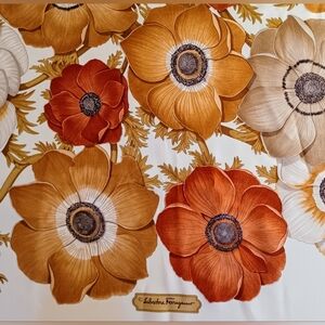 Vintage Salvatore Ferragamo Silk Scarf